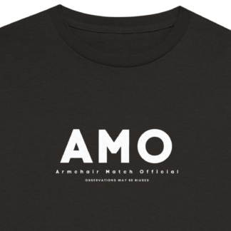 AMO (Armchair Match Official) – T Shirt