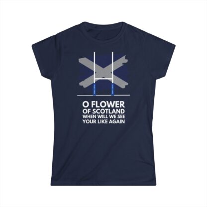 O Flower Of Scotland – Fitted Tee