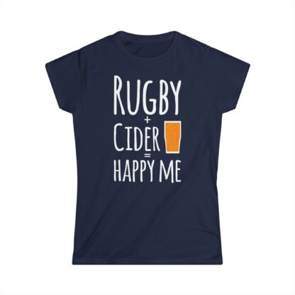 Rugby + Cider - Fitted Tee