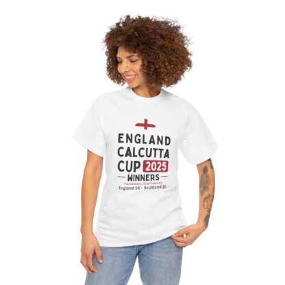 England Calcutta Cup 2025 – Unisex T Shirt - Image 5